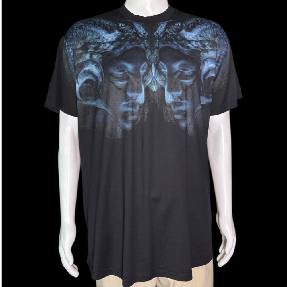 Archival Authentic SS13 Givenchy Ram Heads Tisci Shirt Men Columbian Fit Medium